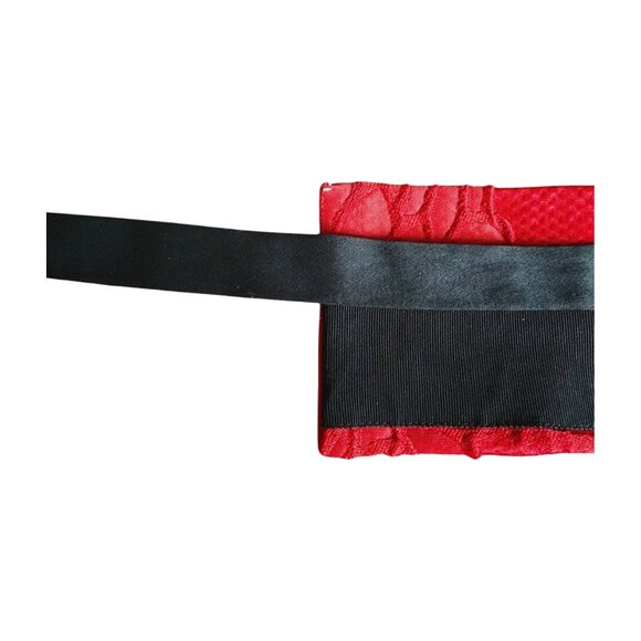 Marina Rinaldi Pre-love Plus Size Red Sleeveless Dress with Wide Belt Size 20US - Picture 13 of 16